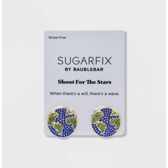 SUGARFIX by Bauble Bar Globetrotter Stud Earrings - OS - Picture 1 of 5